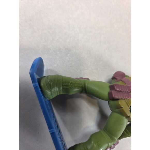 McDonald's 2013 TMNT Leonardo Fingerboard Tech Deck Snowboard Toy Figure Skate - Picture 6 of 6
